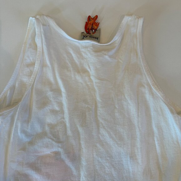 Pirana Joe Belize Graphic Tee Tank Top Medium Unisex T-Shirt Summer Vacation - Picture 3 of 8